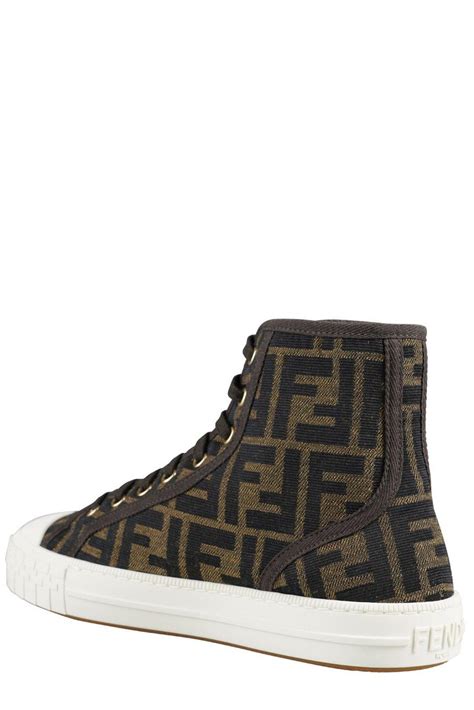 fendi monogram hi top sneakers|Women's Luxury Sneakers .